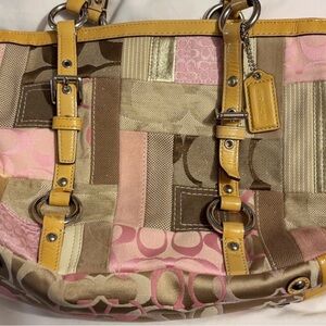 Coach Multicolor Patchwork Women's Bag